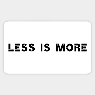 Less is More Mies van der Rohe Bauhaus Quote Magnet